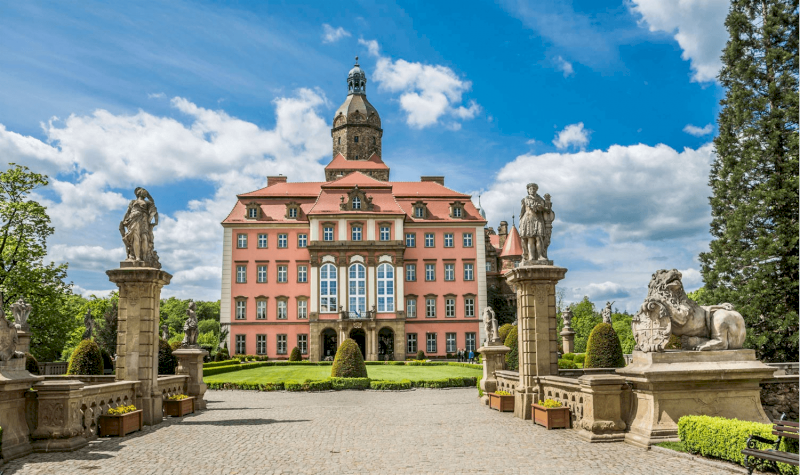 Góry Sowie - Zamek Książ